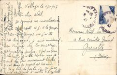 POSTAL Amboise interior de la VENDIMIA de la cámara acorazada del castillo