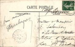 VINTAGE POSTCARD Tours the New Town hall the Village hall