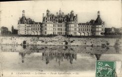 CPA Chambord Le Chateau Facade Septentrionale