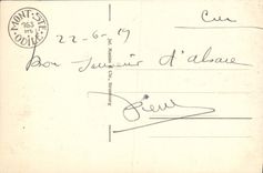 VINTAGE POSTCARD Mont Saint Odile Carries Roman