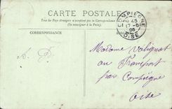 CPA Cheverny Le Chateau Le portail