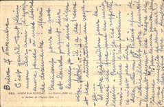 VINTAGE POSTCARD Abbey of Moissac the Cloister and bell-tower of the church