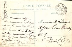 VINTAGE POSTCARD Nancy Town hall