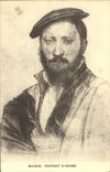 CPA Holbein Portrait d'homme