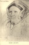 VINTAGE POSTCARD Holbein Butts Lady