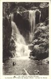 VINTAGE POSTCARD Env de Chatel Guyon the Cascade of Embene to the throats of Enval the end of the world