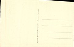 VINTAGE POSTCARD Pontmain Frontage of the Basilica and Column of the appearance