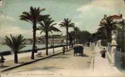 CPA Cannes Le Boulevard de la Croisette