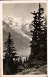 MODERN CARD Chamonix and the Blane Mount Seen of Flegere