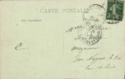 VINTAGE POSTCARD Holy Cast Panorama Close to the Column