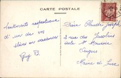 CPA La Rochefoucauld Le Chateau