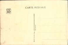 VINTAGE POSTCARD Fair Colonial International Paris 1931 Les missions catholic