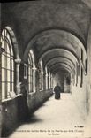 CPA Monastere de Sainte Marie de la Plerre qui Vire Le cloitre