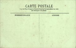 POSTAL Compiegne de la VENDIMIA el cuarto de recepción del castillo de los sovereigns extranjeros