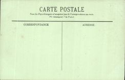 POSTAL Compiegne de la VENDIMIA el comedor del castillo