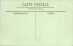 POSTAL Compiegne de la VENDIMIA una esquina del taladro