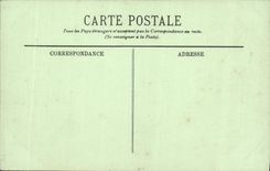 POSTAL Compiegne de la VENDIMIA la galería de Natoire del castillo