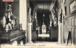 VINTAGE POSTCARD Castle of Meillant the Gallery