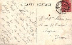 VINTAGE POSTCARD Auxonne Notre Dame Church