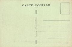 VINTAGE POSTCARD Holy Brieuc Seen On the handle with the Monks and bay of Saint Laurent the point of Roselier