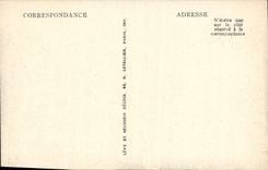 VINTAGE POSTCARD Chatel Guyon the Table of orientation and the city