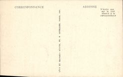 VINTAGE POSTCARD Chatel Guyon Seen from of the station