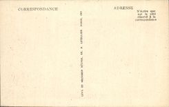 Establecimiento hidropático de Chatel Guyon de la POSTAL de la VENDIMIA y el hotel continental