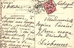 VINTAGE POSTCARD Fontainebleau Gone of the English Garden