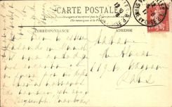 VINTAGE POSTCARD Versailles the Castle the Orangery and sight on the city