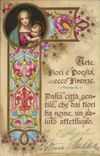 CPA Vierge et enfant Firenze