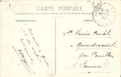 Alrededores interiores de la POSTAL de la VENDIMIA de Grenoble de los tanques de Sassenage