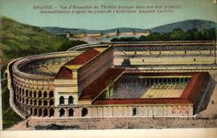 CPA Orange Vue d'Ensemble du Theatre Antique 