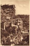 VINTAGE POSTCARD Rocamadour View with the Setting one