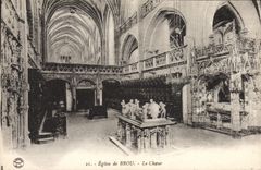 VINTAGE POSTCARD Church of Husks Chorus