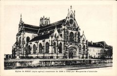 VINTAGE POSTCARD Church of Marguerite Husks of Austria
