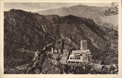 VINTAGE POSTCARD St Martin of Canigou Overall picture