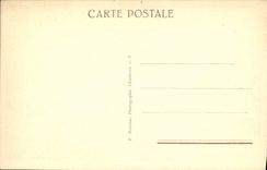 VINTAGE POSTCARD Massive Chamonix of the Mont Blanc Mount Seen of Buet