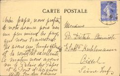 VINTAGE POSTCARD Valence the View-point And I' Esplanade