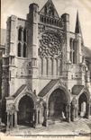 Puerta norteña de Chartres de la POSTAL de la VENDIMIA de la catedral