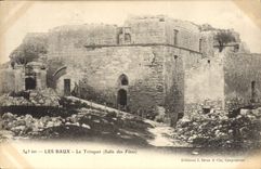 CPA Les Baux Le Trinquest Salle des fetes