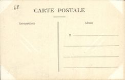 Puerta del Saint Remi de la basílica de Reims de la POSTAL de la VENDIMIA pequeña