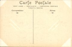 VINTAGE POSTCARD Rheims the Church Holy Remy