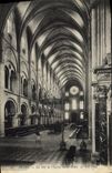 CPA Reims La Nef De I'Eglise Saint Remi