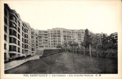CPA Saint Cloud Les Coteaux Les Grandes Maisons