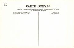 Muelles y fortalezas de Grenoble de la POSTAL de la VENDIMIA