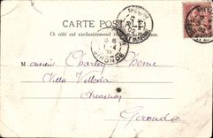 VINTAGE POSTCARD Melun Promenade Of Be worth