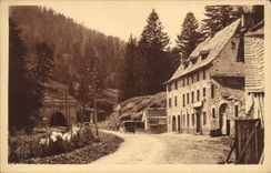 CPA Le Lioran Entree Du Tunnel