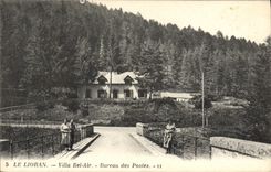 CPA Le Lioran Villa Bel Air Bureau des Postes