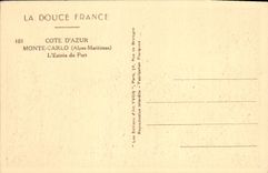 CPA Monte Carlo L'Entree Du Port