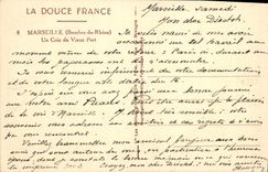 CPA Marseille Un Coin Du Vieux Port Bateaux